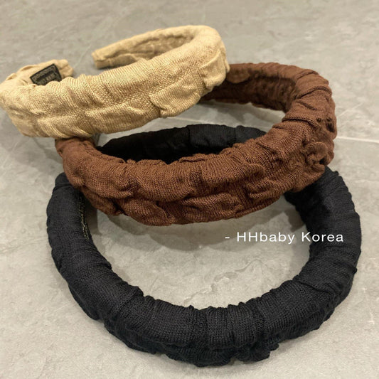 Folded Bubble Knitted Sponge Headband