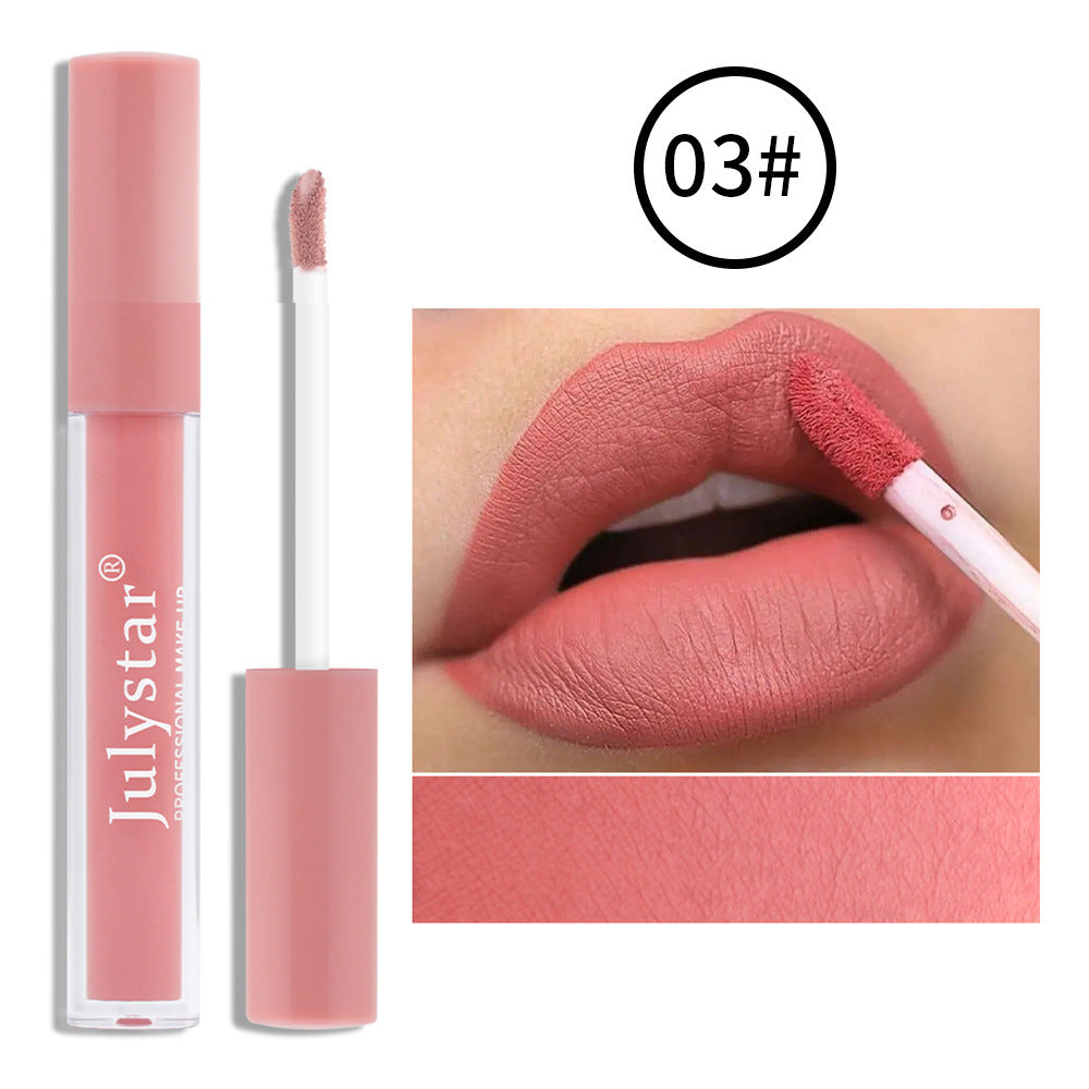 Fog Matte Makeup Free Ice Cream Lip Glaze - Velvet Finish