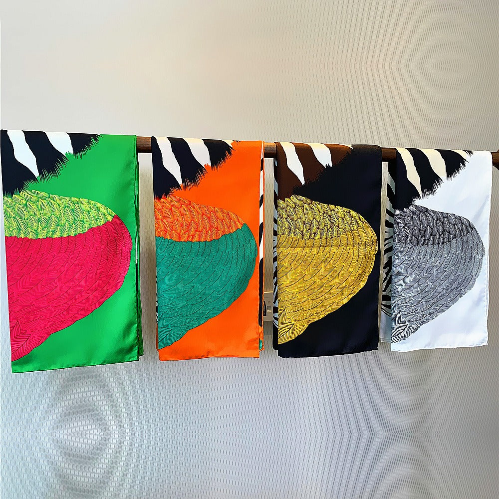 Harajuku Style Pegasus Angel Wings Square Scarf