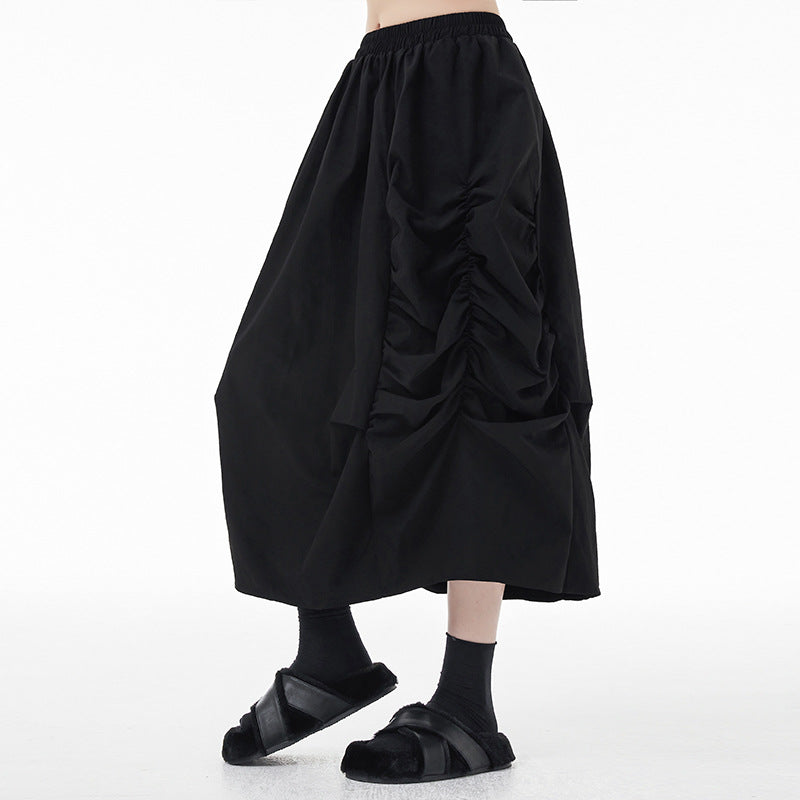 Playful Midi Skirt - Loose & Slimming Design