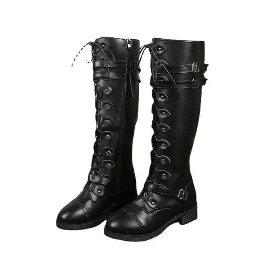 Oversized Knight Boots for Women - Harajuku Style