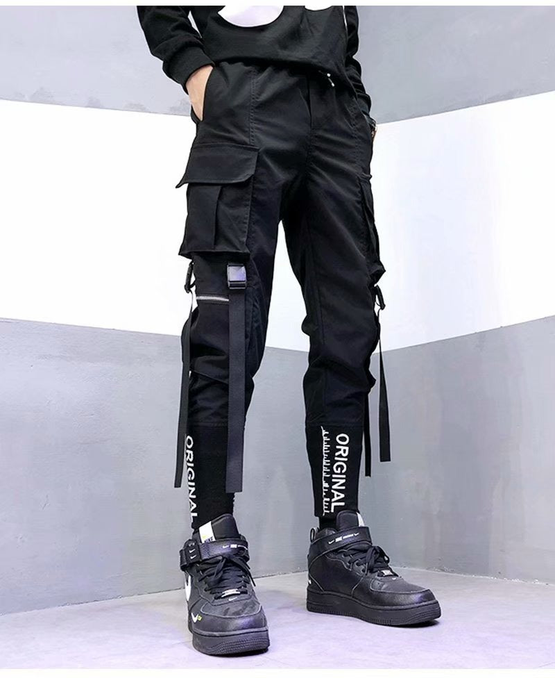 Men's Tactical Casual Pants - Harajuku Street Style