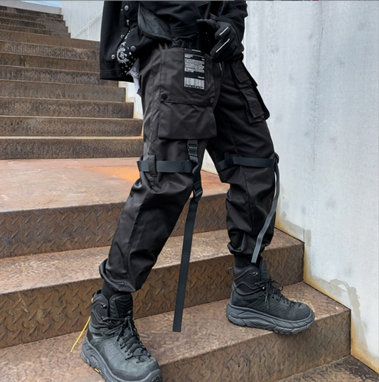 Harajuku Style Loose Casual Overalls for Men