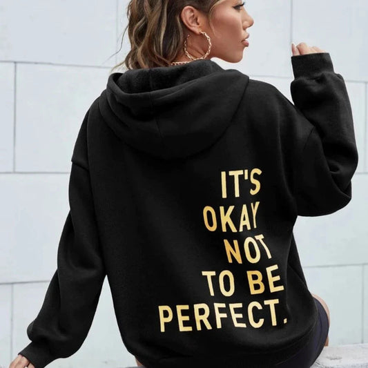 Harajuku Style Multi-Colored Loose Hooded Sweatshirt