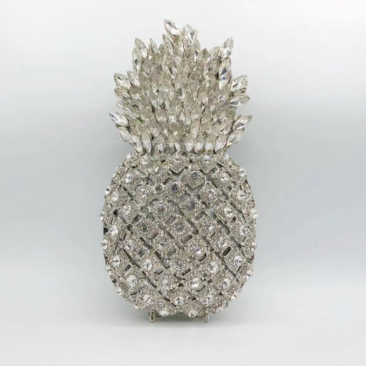 Pineapple Diamond Handheld Bag - Harajuku Style