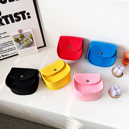Harajuku Style Felt Children's Messenger Bag