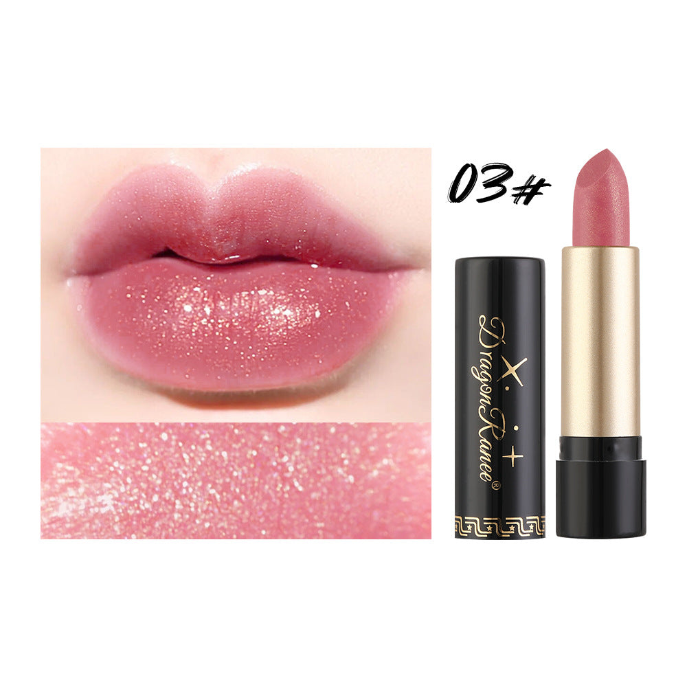 Gilt Pearlescent Dragon Fruit Peach Pink Lipstick