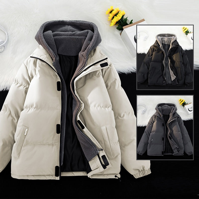 Harajuku Plus Size Hooded Winter Cotton Coat