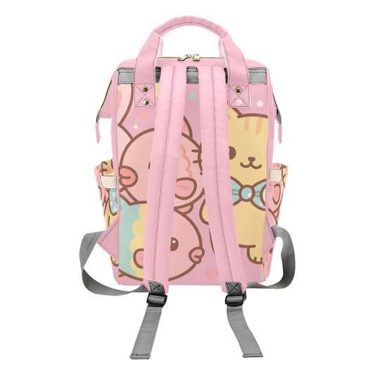 Kawaii Friends Multi-Function Backpack - Pink