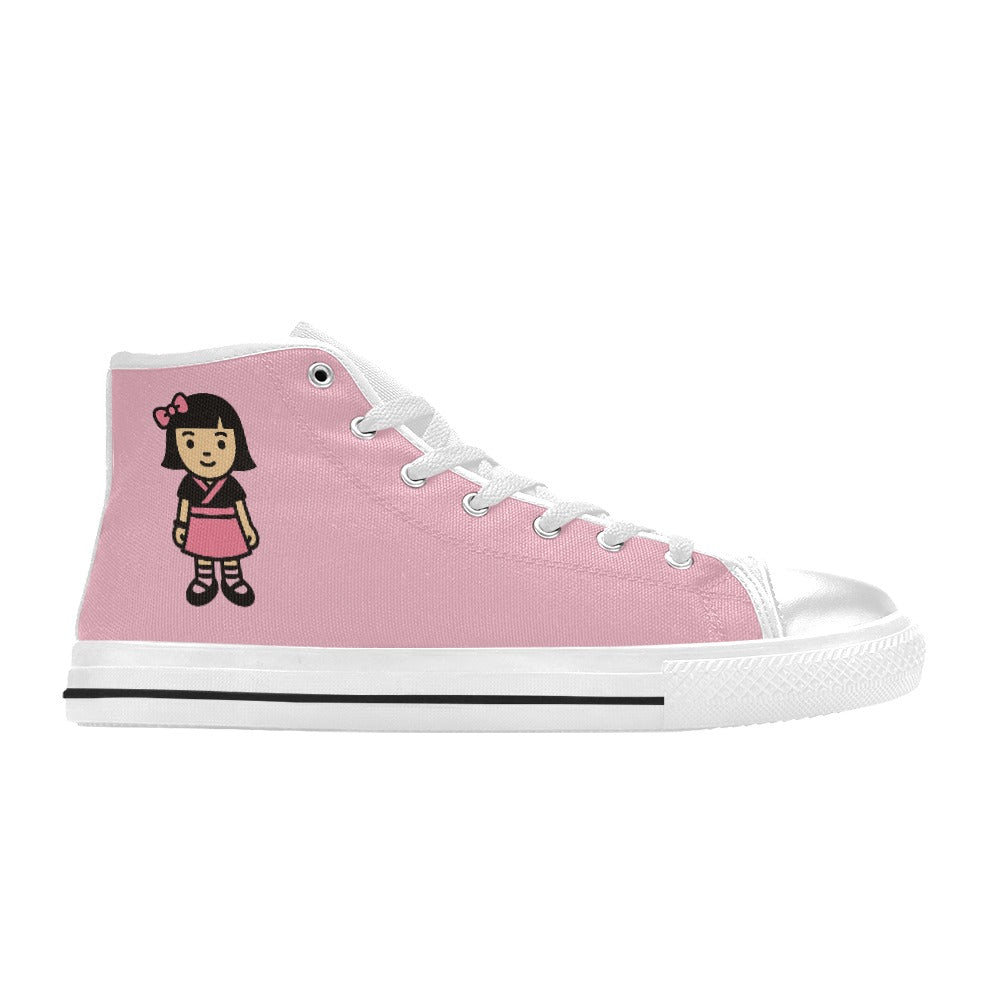 Harajuku Schoolgirl High Top Canvas Women's Shoes
