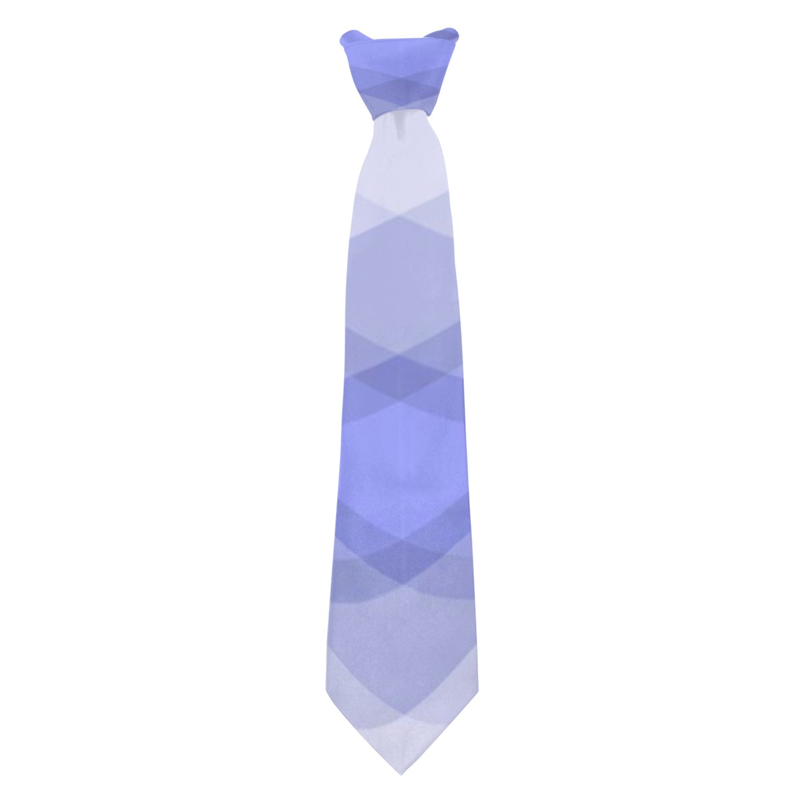 Blue Plaid Custom Peekaboo Necktie