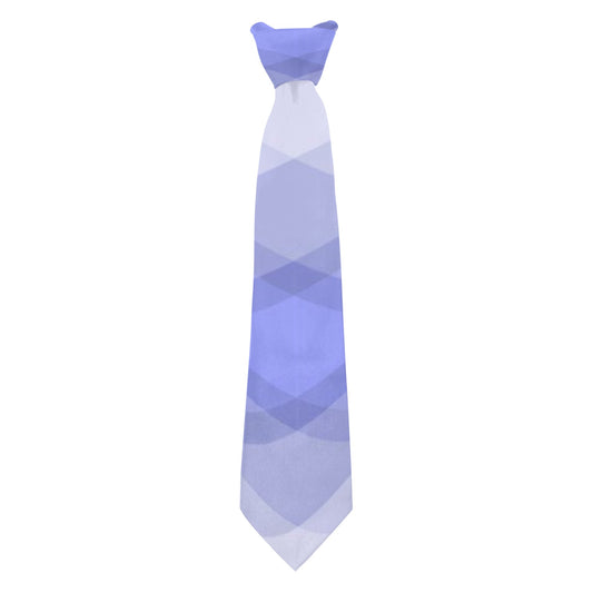 Blue Plaid Custom Peekaboo Necktie