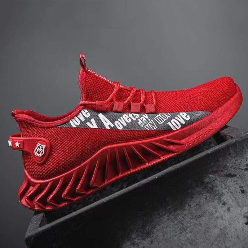 Playful Harajuku Style Sneakers for Men - Casual & Comfortable