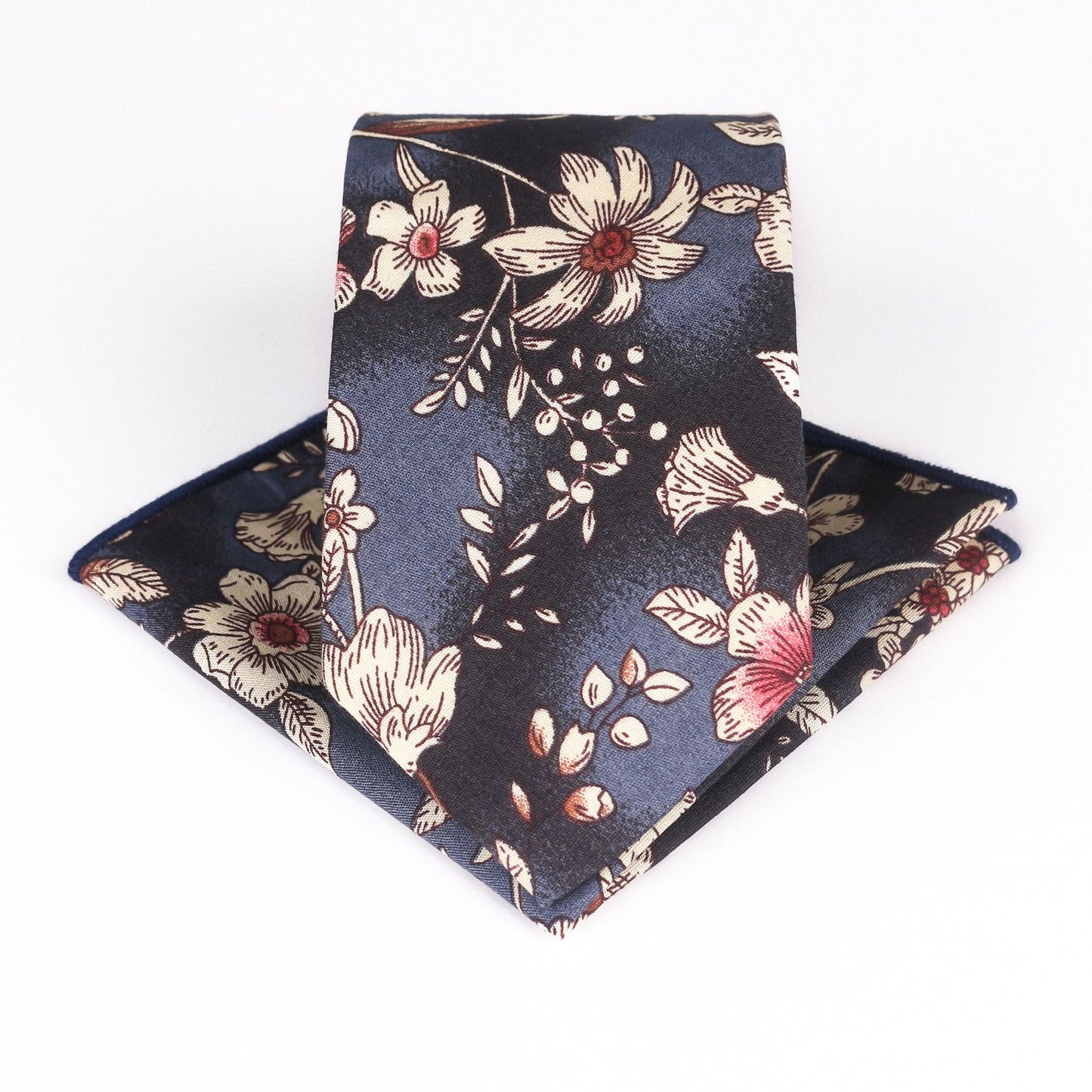 Fresh Pastoral Floral Cotton Tie Set