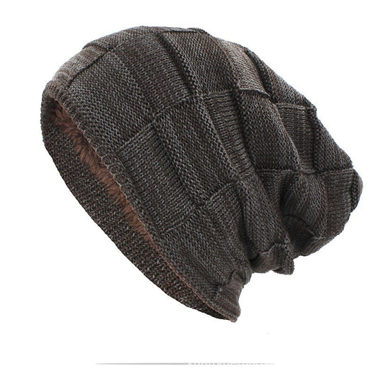 Unisex Plush Pullover Hat - Knitted Ear Protection