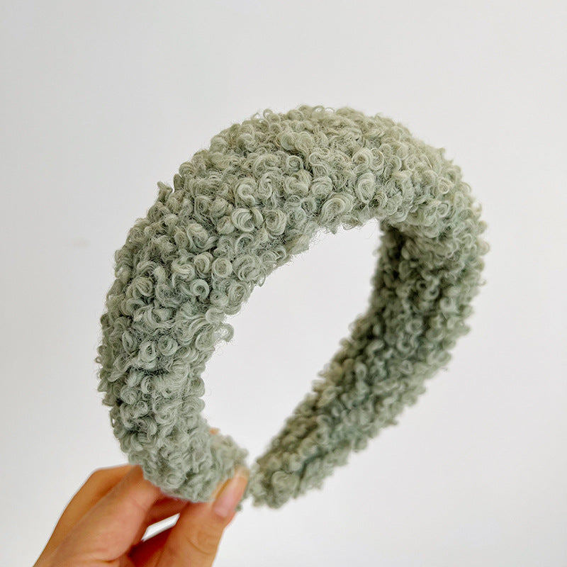 Candy Color Lambswool Hair Band