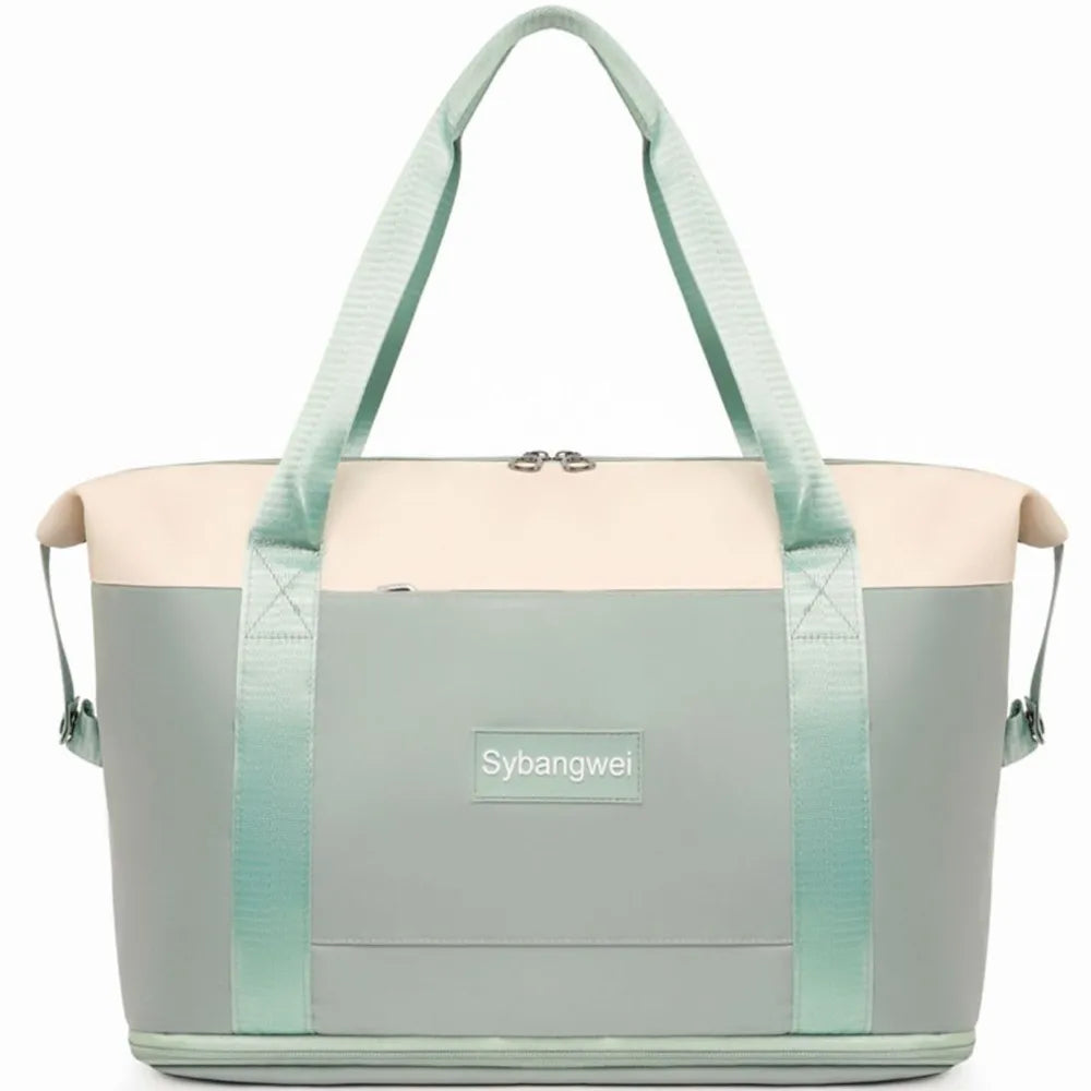 Harajuku-Inspired Waterproof Expandable Travel Bag