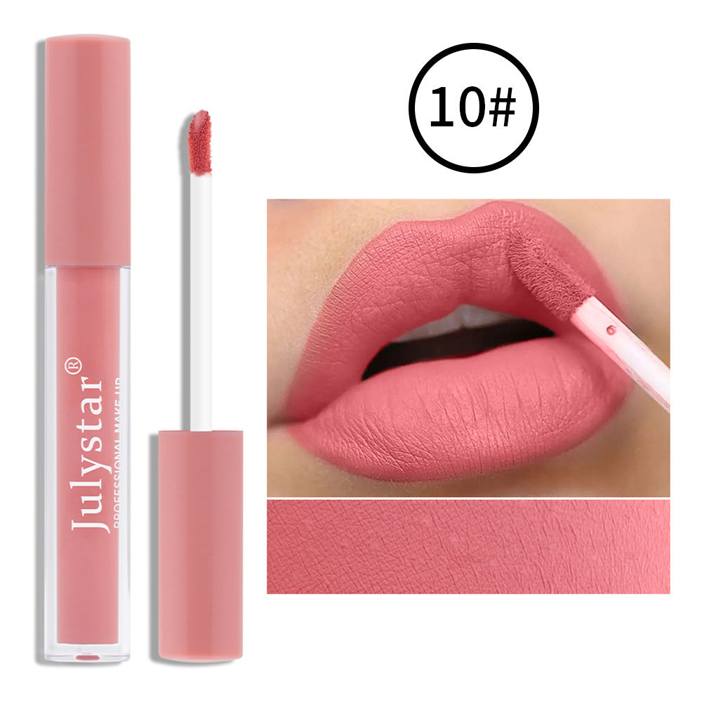 Fog Matte Makeup Free Ice Cream Lip Glaze - Velvet Finish