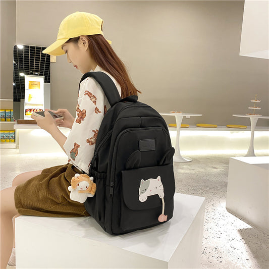 Harajuku Style Junior High Backpack - Vintage Cute Schoolbag