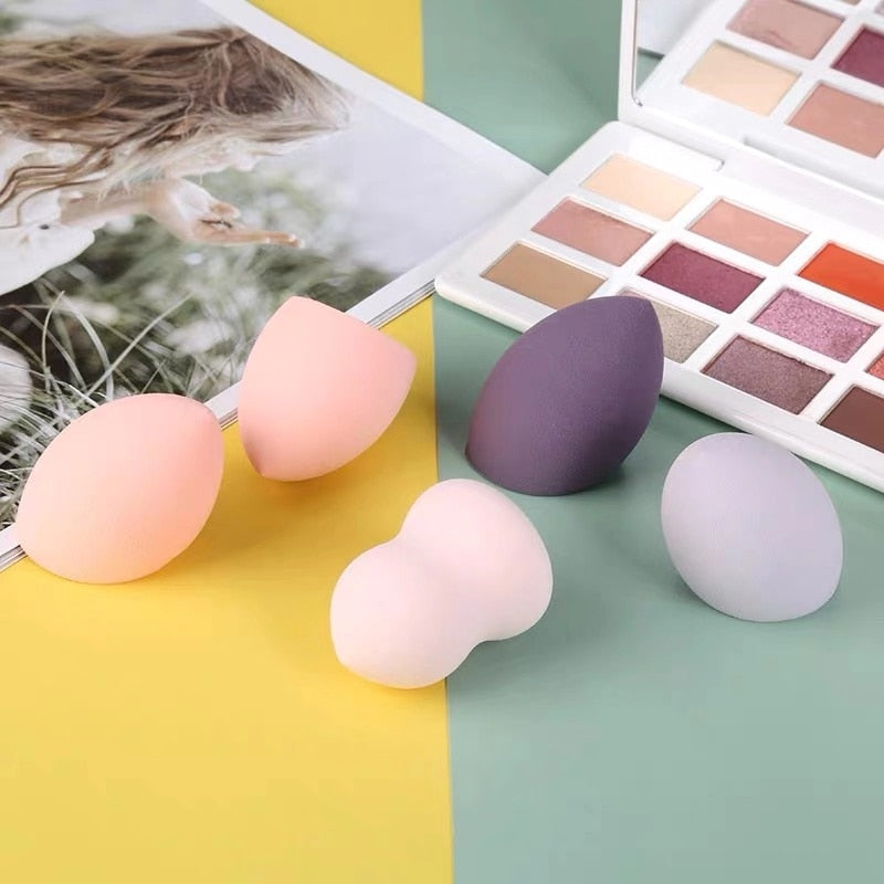 7 PCS Playful Makeup Sponge Set - Dual Use Beauty Eggs