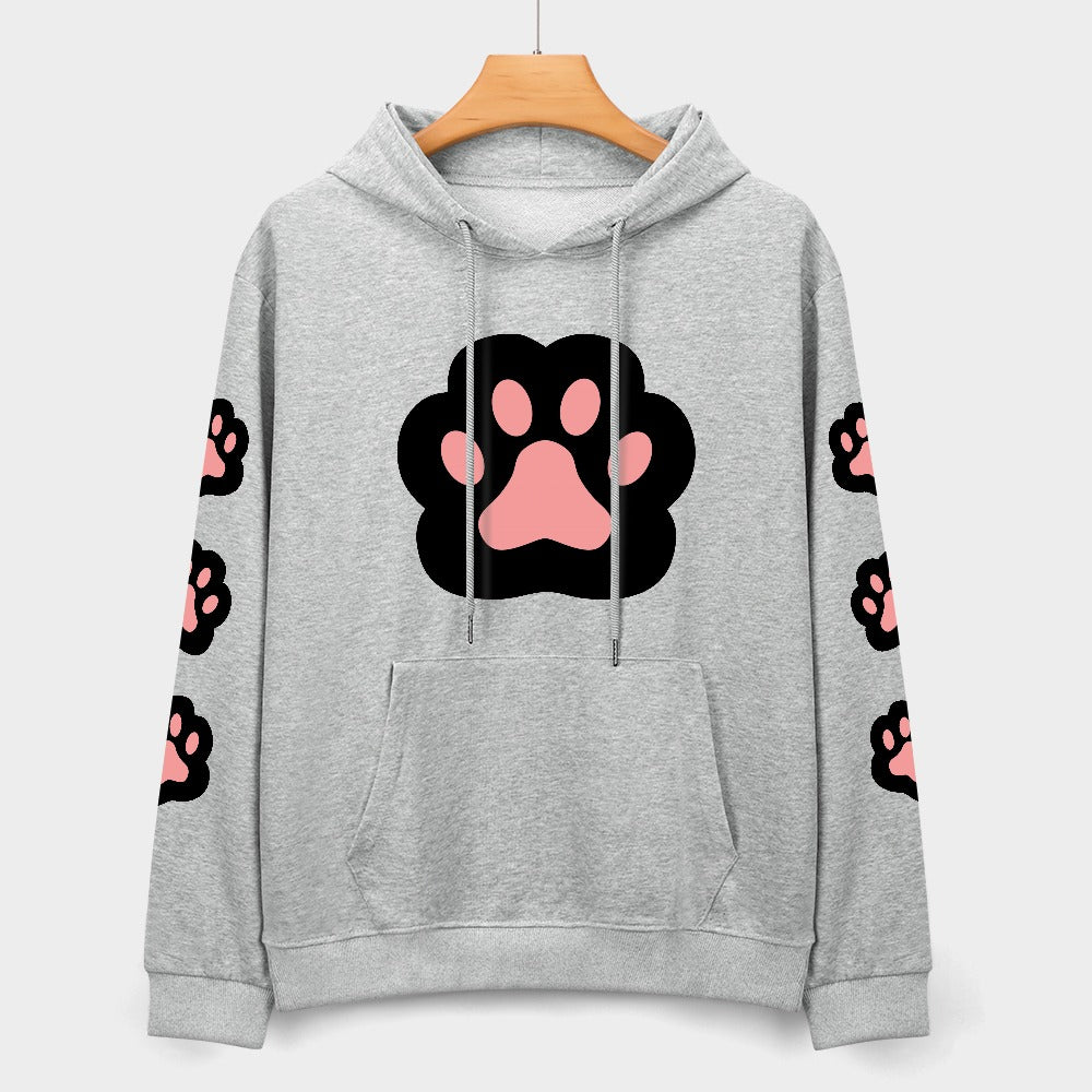 Cats Paw Multiple Colors New Pure Cotton Hooded Hoodie