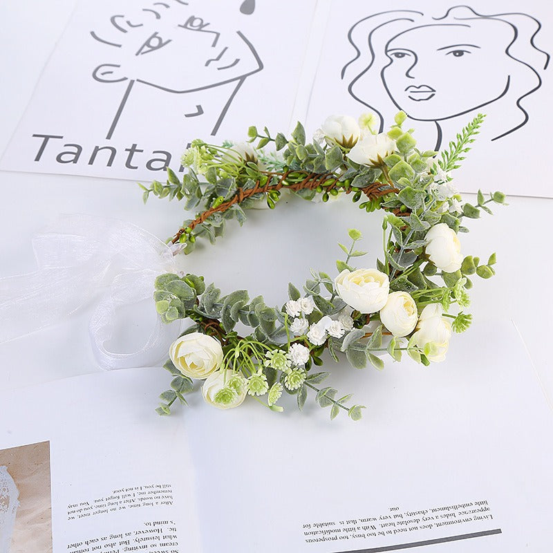 Forest Style Bride & Bridesmaid Wreath Headband