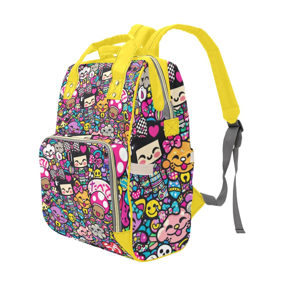Harajuku Pop Parade Multi-Function Backpack