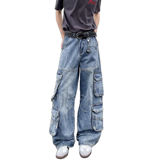 Harajuku Style Loose Fitting Wide Leg Pants