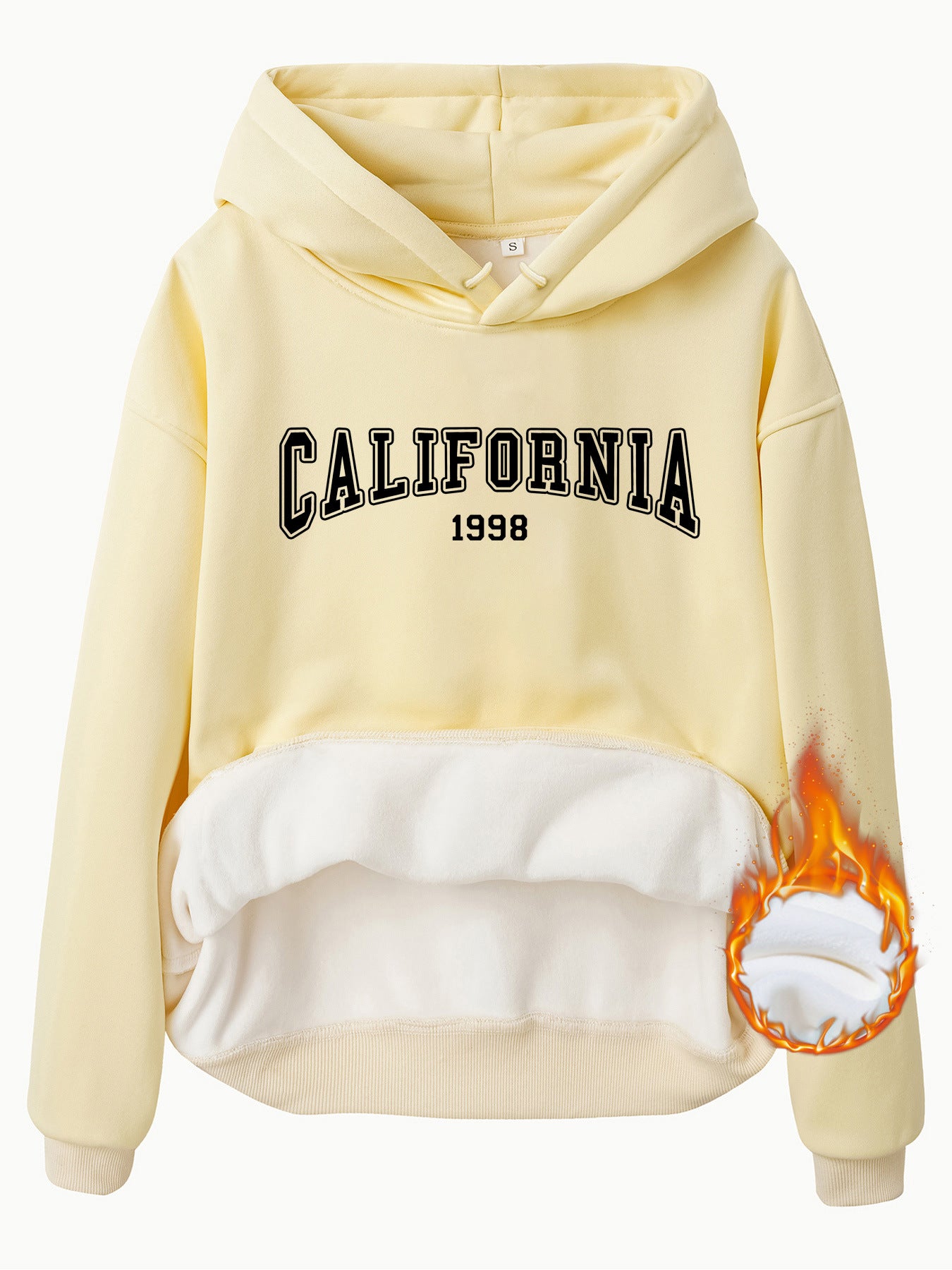 California Print Sweatshirt for Women