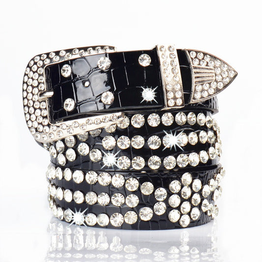Playful Diamond Belt for Stylish Outfits