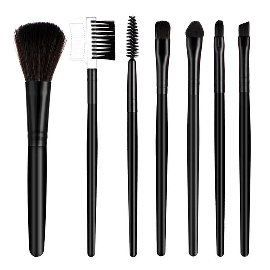 7 Pack Playful Makeup Brush Set for Creative Looks