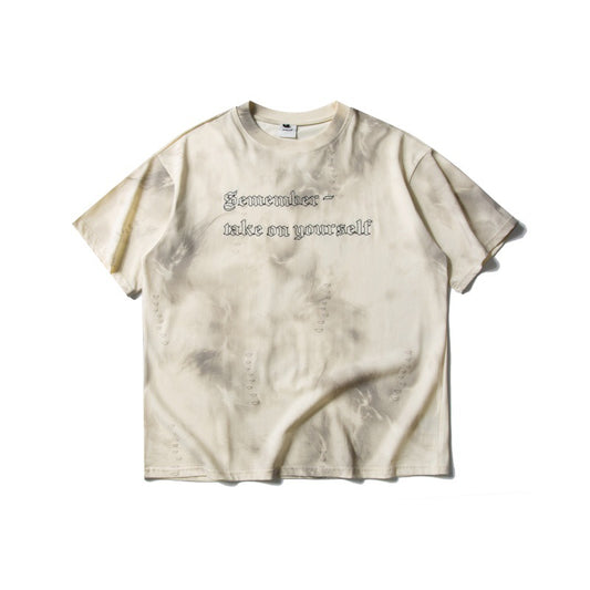 Men's Vintage Harajuku Letter Printed T-Shirt
