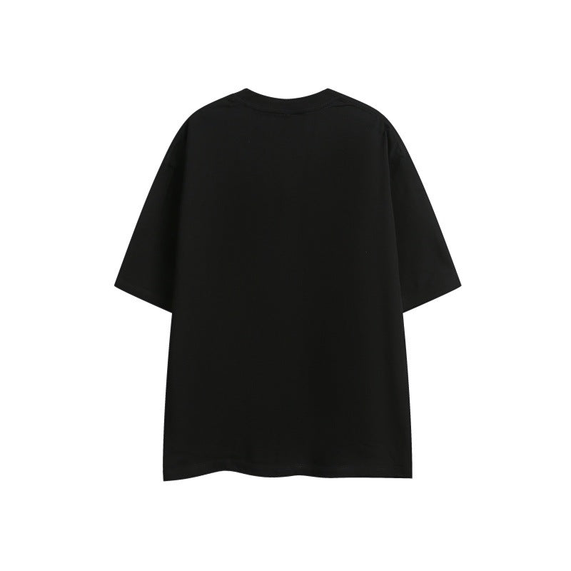 Abstract Art Loose Fit Short Sleeve Tee for Men & Women