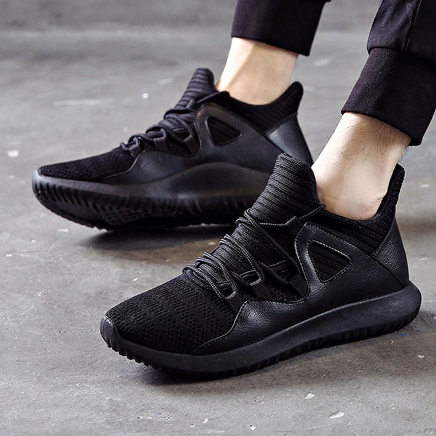 Harajuku Inspired Men’s Breathable Outdoor Running Sneakers