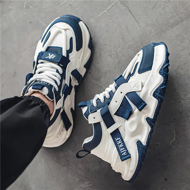 Harajuku Style Anti-Slip Thick Soled Casual Sports Shoes
