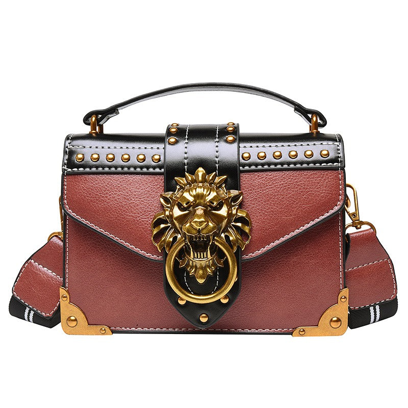 Harajuku Style Retro PU Handbag - Small Crossbody Bag