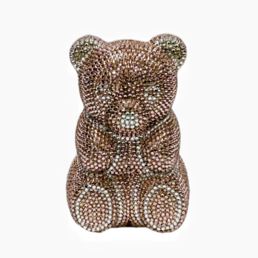 Little Bear Diamond Dinner Bag - Light Luxury Handbag