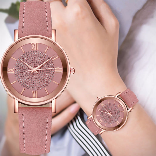Harajuku Style Luxury Quartz Watch - Casual Stainless Steel Dial