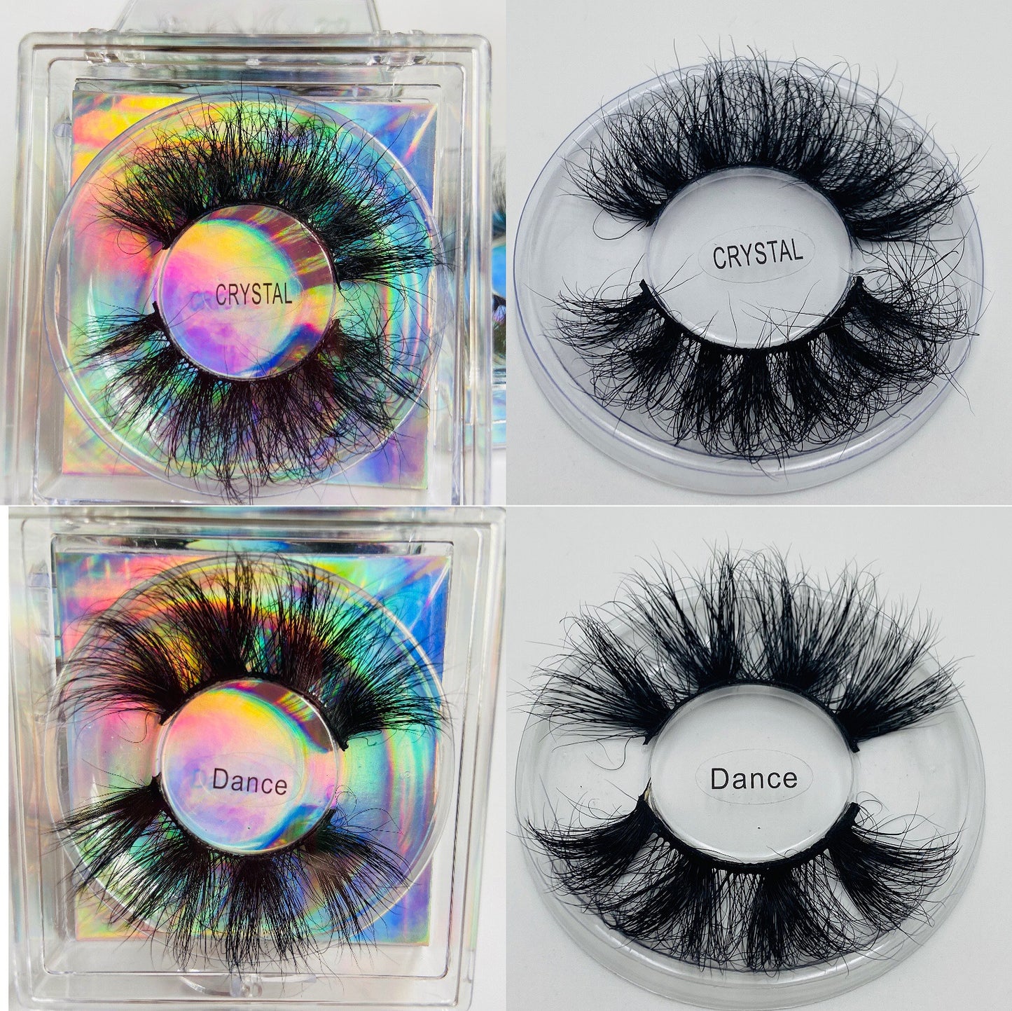 Fluffy 8D 25mm Mink Eyelashes for Harajuku Style