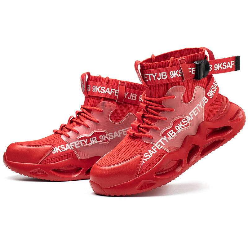 Harajuku Style Anti-Smashing Safety Shoes for Men