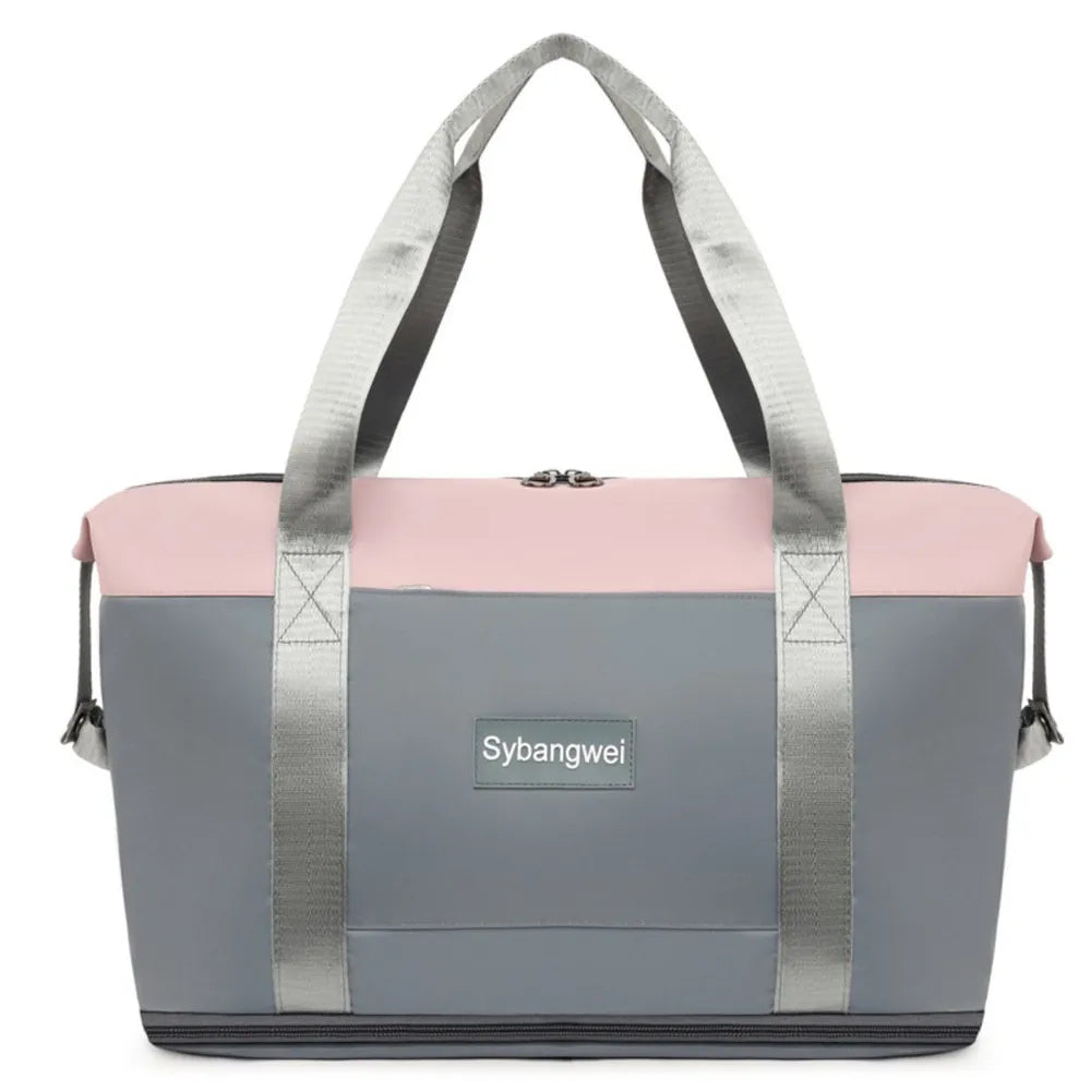 Harajuku-Inspired Waterproof Expandable Travel Bag