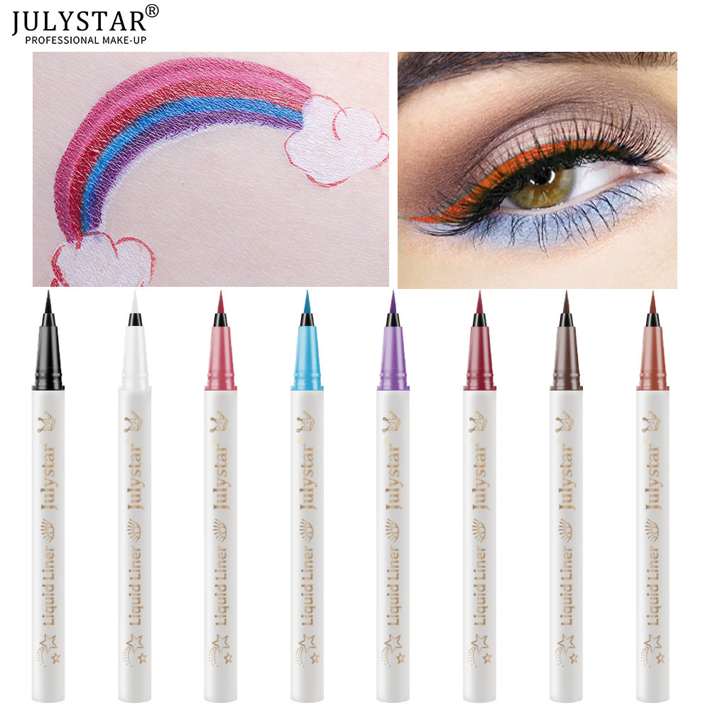 Harajuku Style Soft Tip Color Eyeliner - Waterproof Liquid Pen