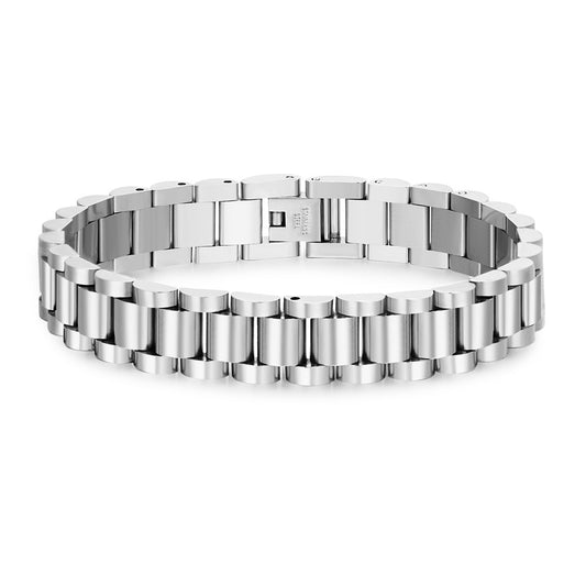 Stainless Steel Minimalist Punk Couple Bracelets