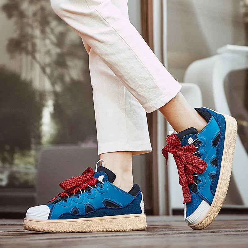 Luxury Leopard Print Sneakers for Women