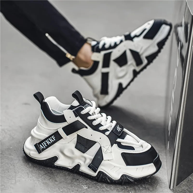 Harajuku Style Anti-Slip Thick Soled Casual Sports Shoes