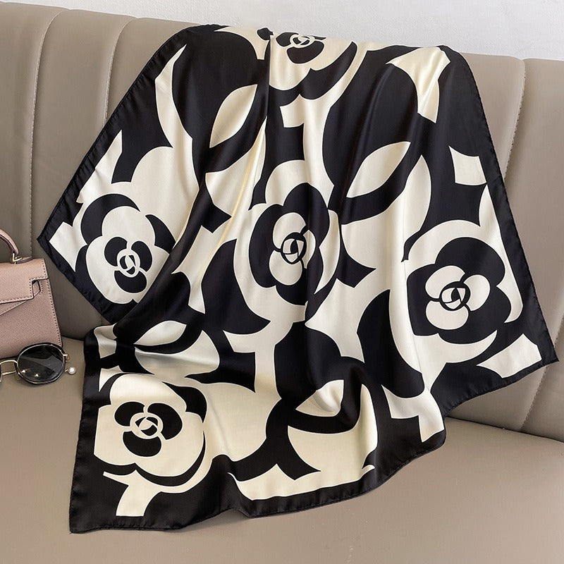 Korean Edition Small Square Scarf - Harajuku Style