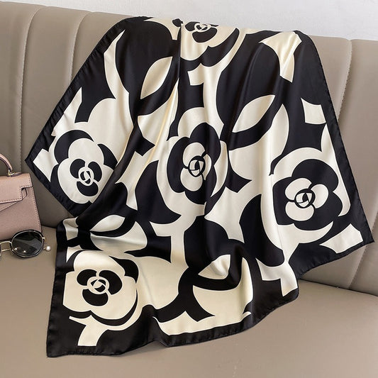 Korean Edition Small Square Scarf - Harajuku Style