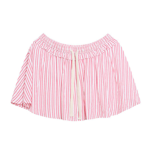 Harajuku Style Pleated Mini Skirt - Retro A-Line Skirt