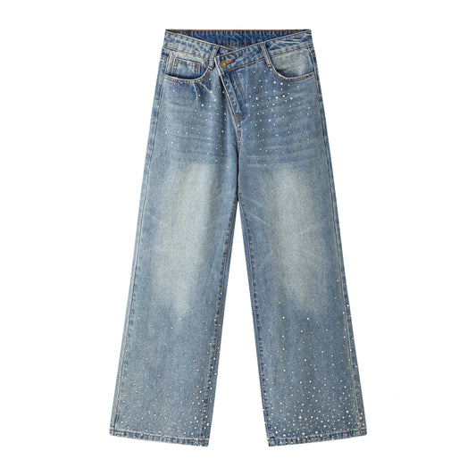 Vintage Casual Straight Leg Jeans