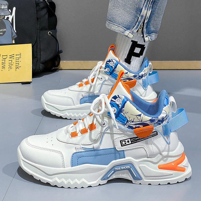 Men's Versatile Height Increasing Sports Shoes - Trendy Casual Sneakers